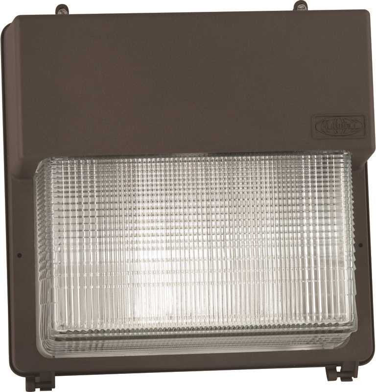 Hubbell Lighting® Perimaliter® Led Wall Pack, 180 Leds, Glass Refractor, 120-277 Volts, 5000k, Bronze
