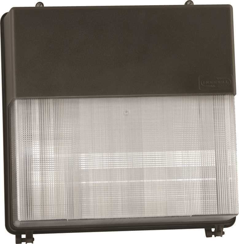 Hubbell Lighting® Perimaliter® Led Wall Pack, 30 Leds, Polycarbonate Refractor, 120-277 Volts, 5000k, Bronze