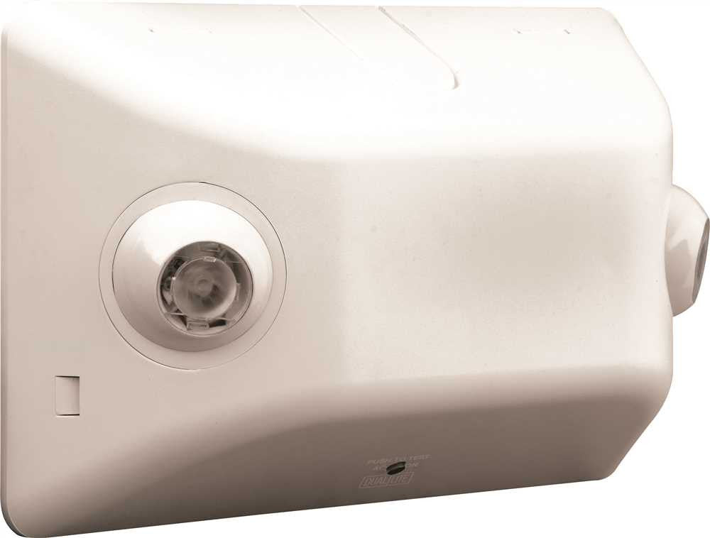 Dual-lite® Led Architectural Emergency Light, Damp Location Listed, No Self-diagnostics, 4 Watts, White