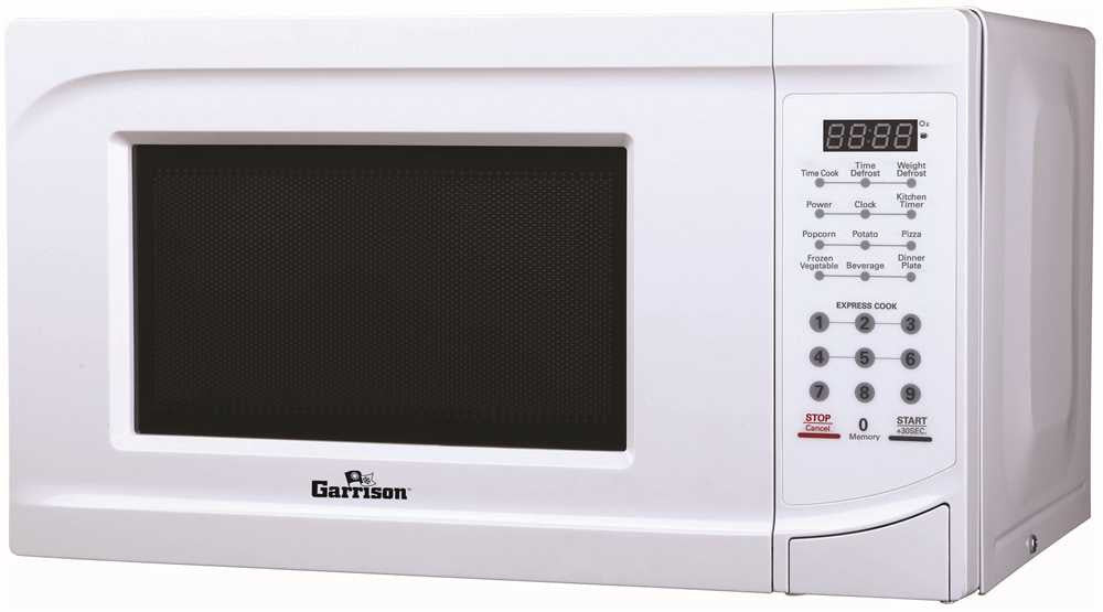 Garrison® 0.7 Cu.ft. Countertop Microwave Oven, White