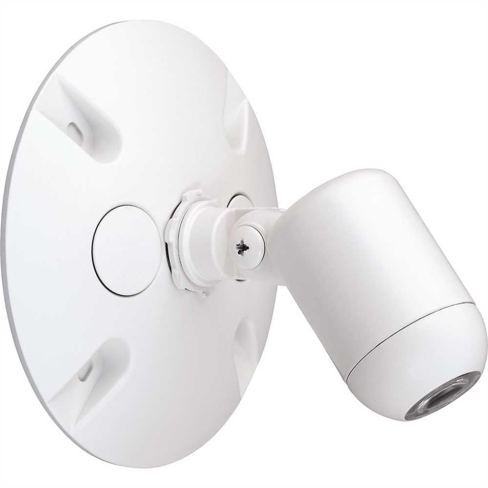 Dual-lite® Led Outdoor Emergency Remote Lighting, Single Head, White