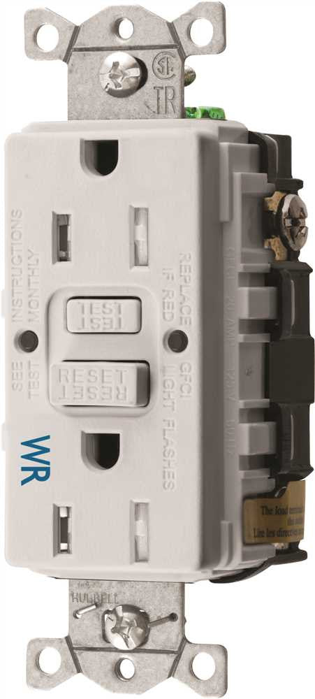Hubbell® Autoguard® Tamper-resistant And Weather Resistant Gfci Receptacle, White, Nema 5-15r, 125 Volts, 15 Amps
