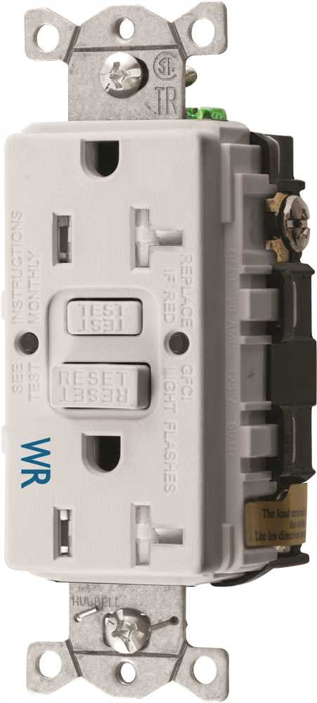 Hubbell® Autoguard® Tamper-resistant And Weather Resistant Gfci Receptacle, White, Nema 5-20r, 125 Volts, 20 Amps