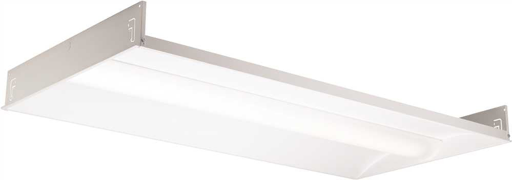 Columbia Lighting® Led Architectural Troffer, 2x4 Ft., 3500k, Low Watt, Grid Lay-in, 0-10 Volt Dimming, 120-277 Volts