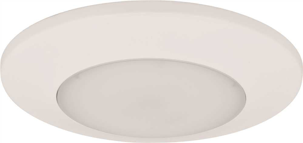 Prescolite® Led Downlight Fixture, High Efficacy, 6 In., 12 Watts, 3500k, 1000 Lumen, Dimming, White
