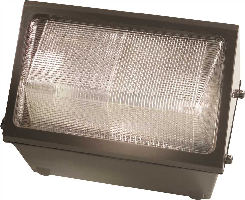 Hubbell Lighting® Led Glass Wall Pack, 110 Leds, 53 Watts, 4000k, 4,888 Lumen, Type Iv Distribution, 120-277 Volts