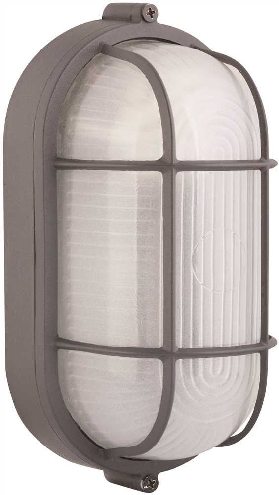 Royal Cove™ Outdoor Oval Wall Lantern, Black, 8-1-4 X 4-3-4 In., Uses (1) 60-watt Medium Base Lamp*