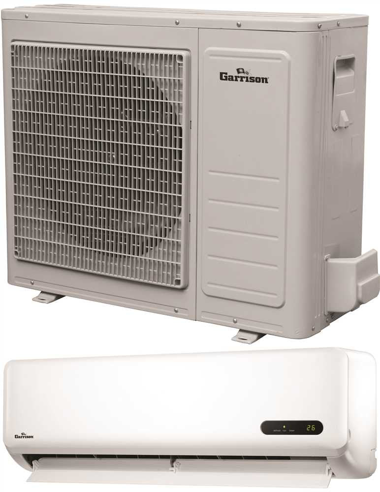 Garrison™ 15 Seer Ductless Mini-split Air Conditioner, Indoor Air Handler And Outdoor Condensing Unit, 22000 Btu, 230 Volts
