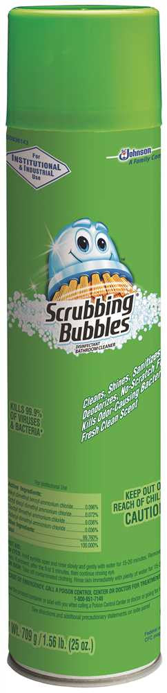 Scrubbing Bubbles® Disinfectant Bathroom Cleaner, Ready-to-use, 25 Oz.