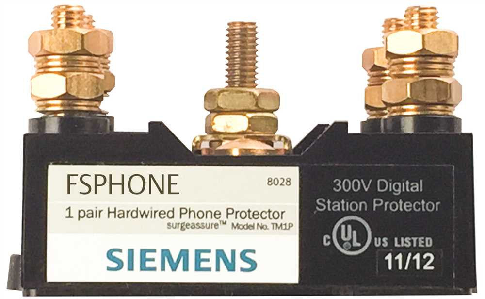 Firstsurge™ Phone Surge Protective Device, 200 Amps Surge Spike Capacity