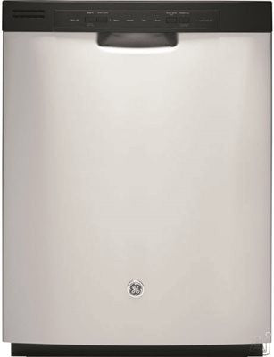 Ge® Built-in 24-inch Dishwasher With Front Controls, Stainless Steel, 4 Cycles - 3 Options