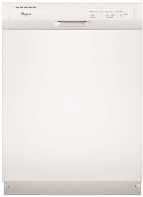 Whirlpool® Built-in 24-inch Dishwasher With Electronic Controls, White, 5 Cycles - 4 Options