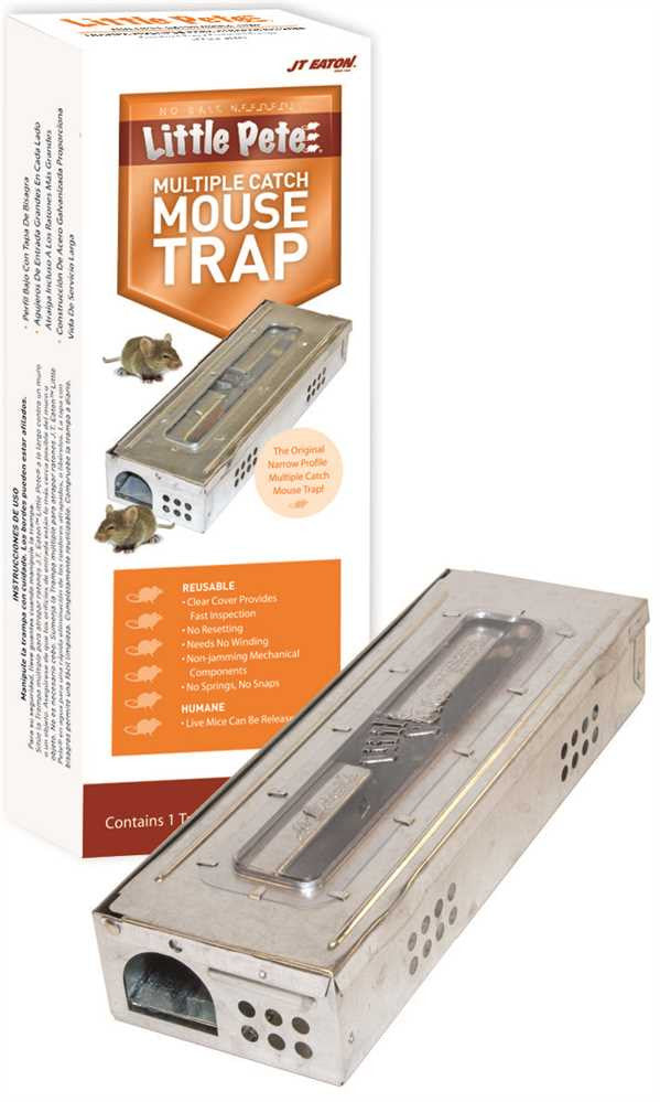 Jt Eaton™ Little Pete™ Multiple Catch Mouse Trap With Window