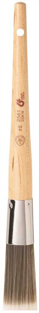 Bestt-liebco® 2561™ Oil Based #6 Oval Sash 1 In. X 5-8 In. Paint Brush, 12 Per Pack