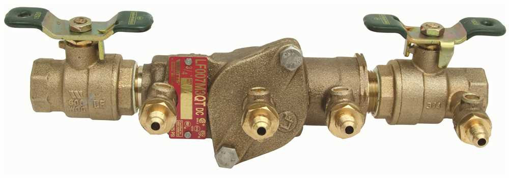 Watts Backflow Prevent System, 3-4 In. Fip, Lead Free