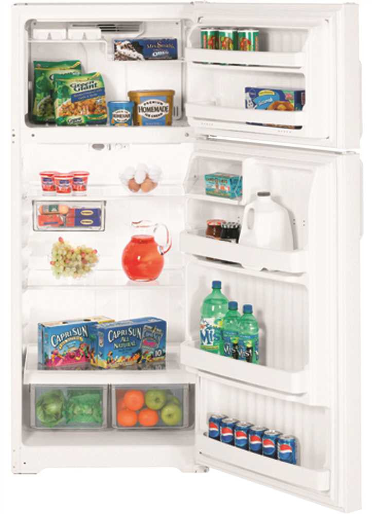 Hotpoint® 18.1 Cu.ft. Top-freezer Refrigerator, White, Reversible Door Swing