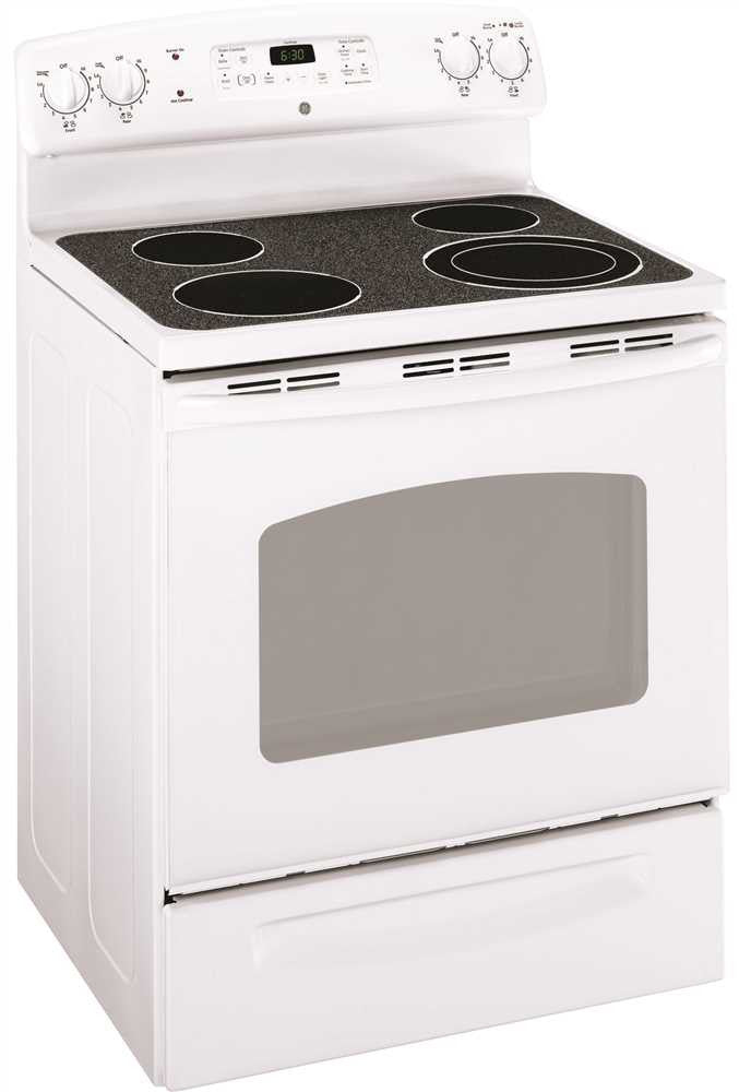Ge® 30-inch 5.3 Cu.ft. Free-standing Electric Range, White