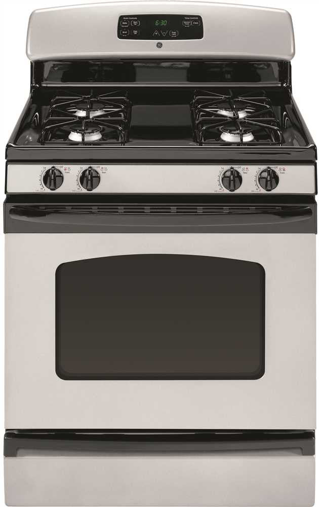 Ge® 30-inch 4.8 Cu.ft. Free-standing Gas Range, Silver