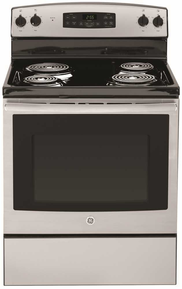 Ge® 30-inch 5.3 Cu.ft. Free-standing Electric Range, Stainless