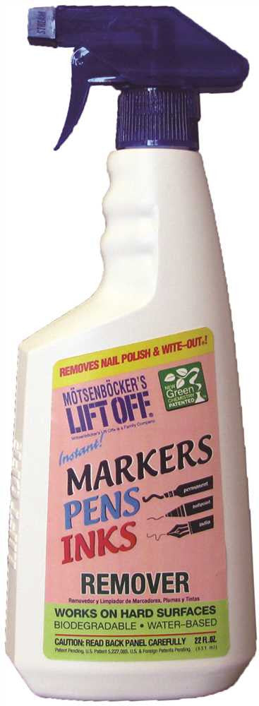 Motsenbocker's Lift Off ® Marker, Pen & Ink Remover, 22 Oz.