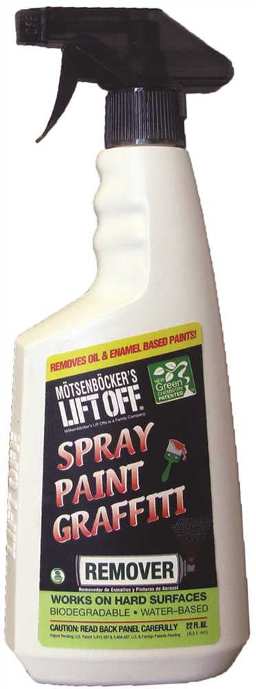 Motsenbocker's Lift Off ® Spray Paint Graffiti Remover, 22 Oz.