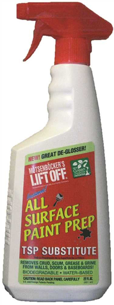 Motsenbocker's Lift Off ®all Surface Paint Prep & Tsp Substitute, 22 Oz.