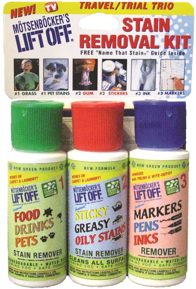 Motsenbocker's Lift Off ® Stain Removal Kit