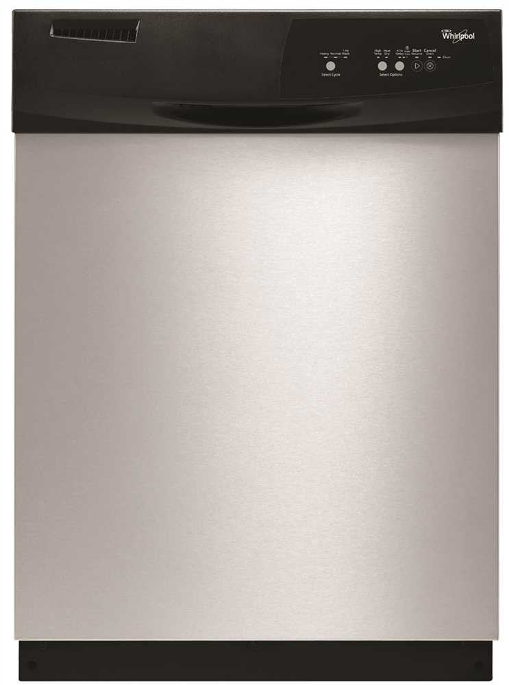 Whirlpool® Built-in 24-inch Dishwasher With Electronic Controls, Universal Silver, 3 Cycles - 4 Options