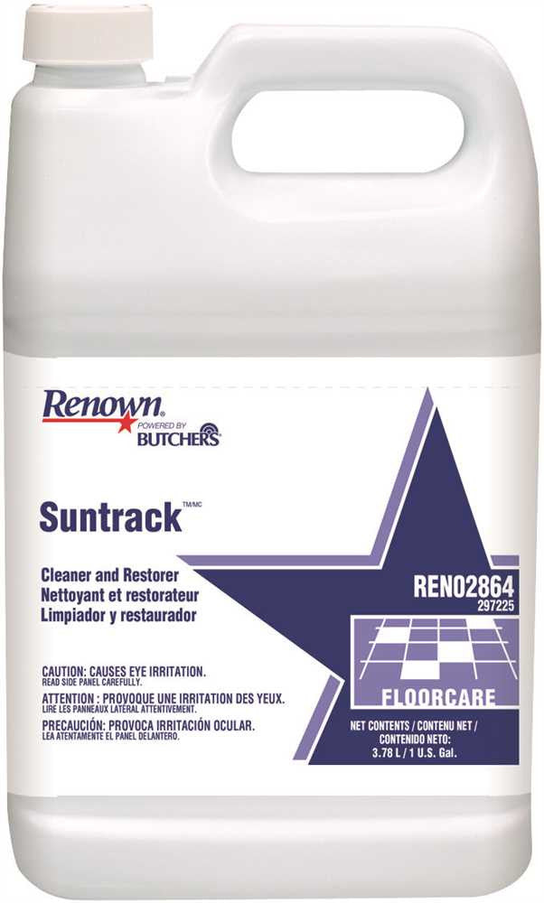 Renown® Powered By Butchers® Suntrack Floor Cleaner And Restorer Gallon