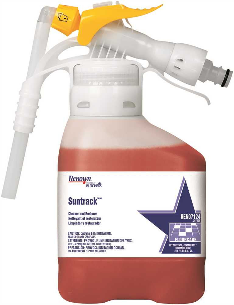 Renown® Powered By Butchers® Suntrack Cleaner And Restorer, Rtd, 1.5 Liter
