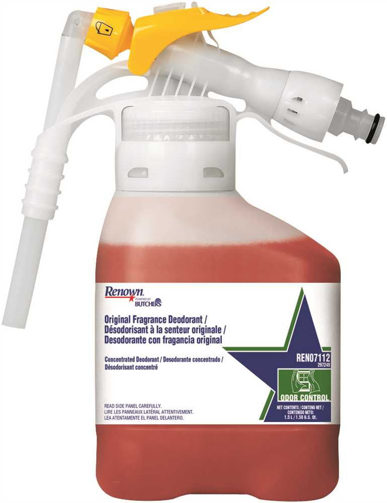 Renown® Powered By Butchers® Deodorant Original Fragrance, Rtd, 1.5 Liter