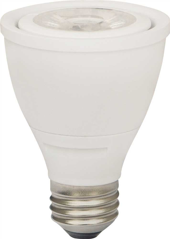 Led Par20 8 Watt Narrow Beam Flood Dimmable 25,000 Hours Average Life 3000k Energy Star Certified And Ul Listed