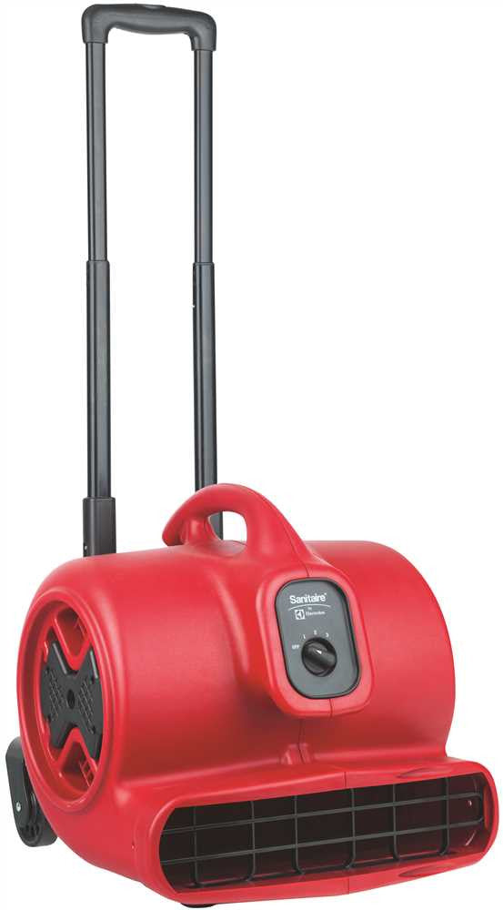 Sanitaire® High Velocity Air Mover With Handle, 1-2 Hp, 3 Speed