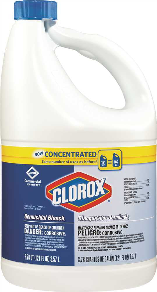 Clorox® Bleach Germicidal 121 Oz.
