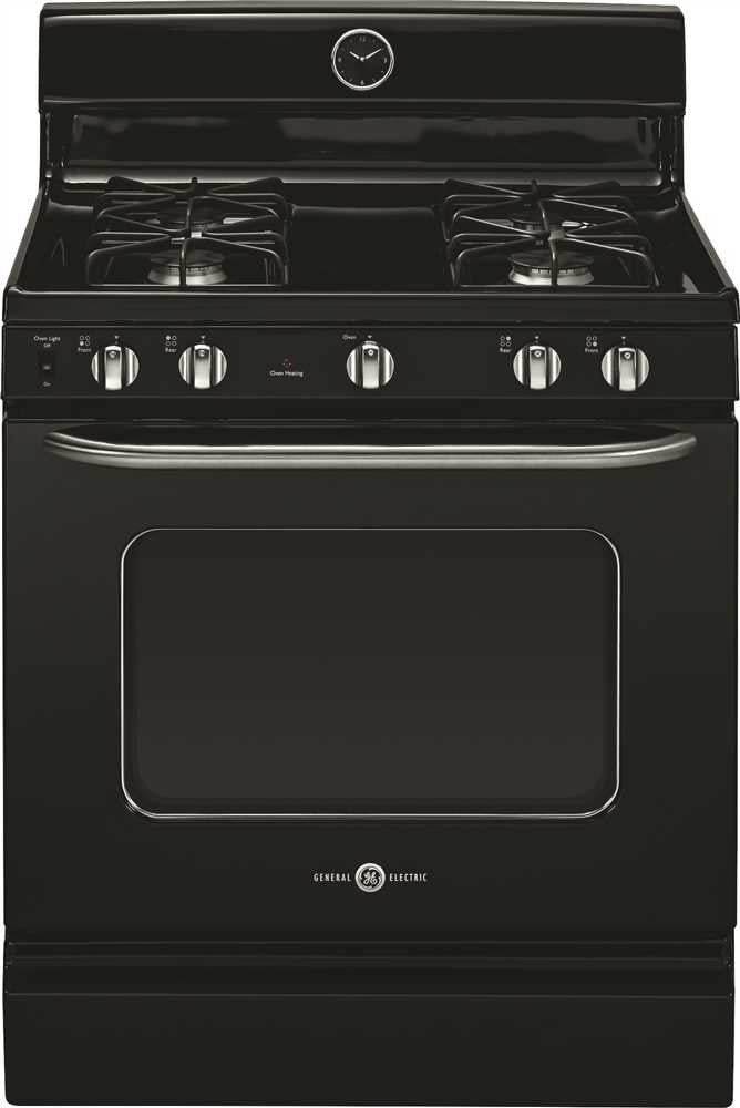 Ge® Artistry™ 30-inch 4.8 Cu.ft. Free-standing Gas Range, Black