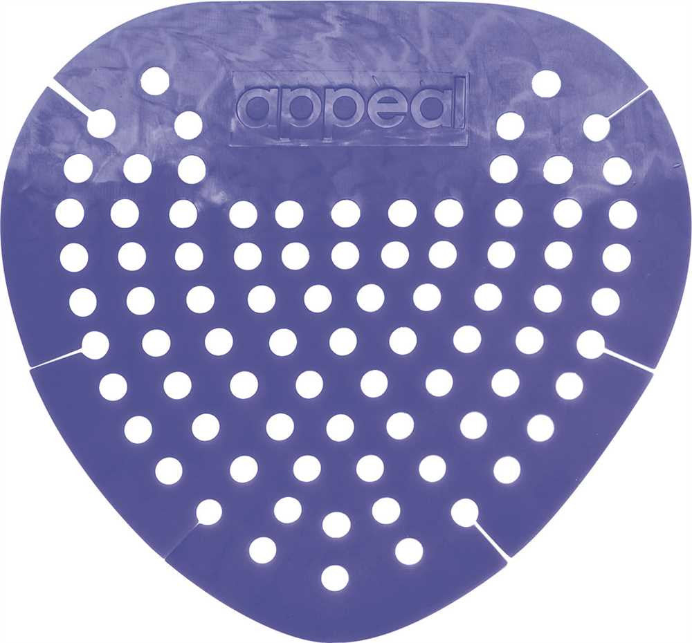 Appeal® Urinal Screen Bubble Gum Scent Blue 12 Per Box