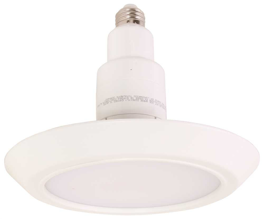 Satco Led Globe Lamp Down Light, 13.5 Watt, 2700k, 84 Cri, Medium Base, 120 Volt, Dimmable