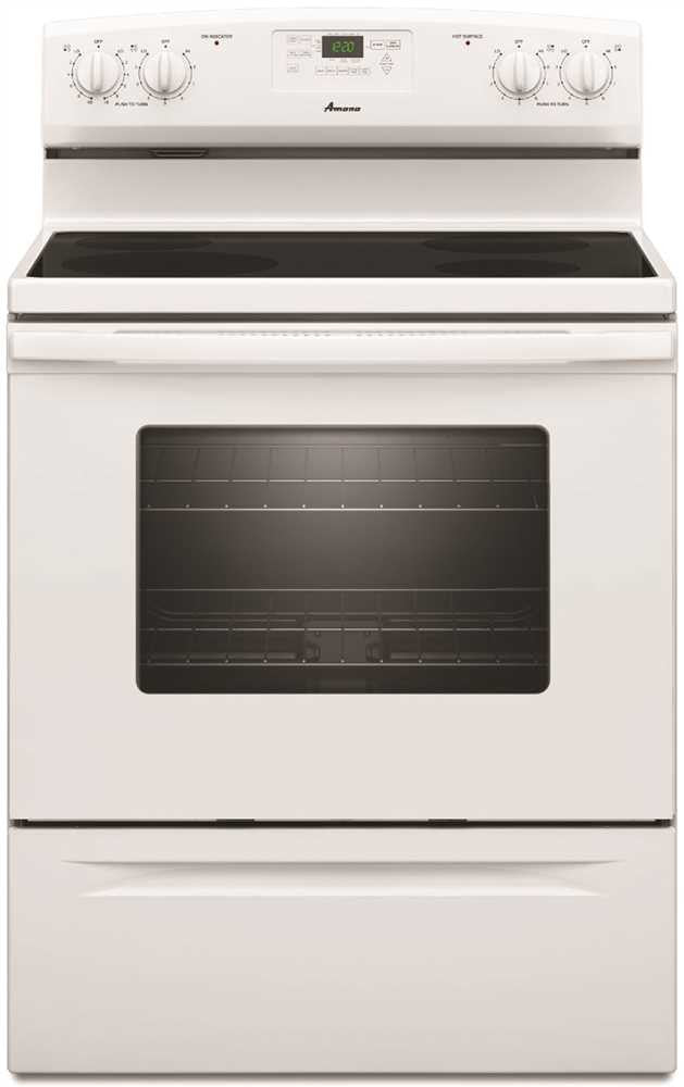 Amana®30-inch 4.8 Cu.ft. Free-standing Electric Range, White