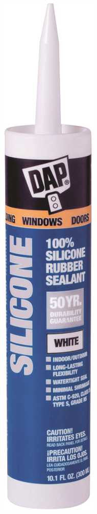 Dap® Window And Door White Silicone Ii