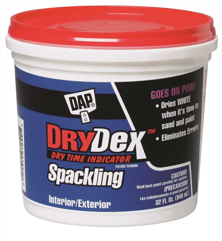 Dap® Drydex Dry Time Indicator Spackling Quart