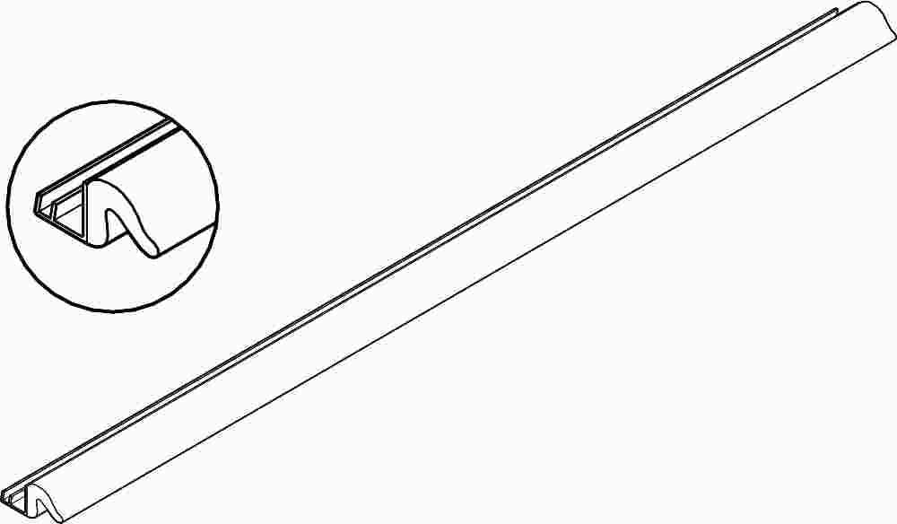 Frost King® Kerf-in Door Seal, Bronze, 36" X 84"