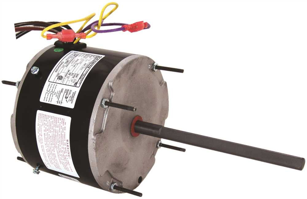 Century® Condenser Fan Motor, 208 - 230 Volts, 2.0 Amps, 1-3 To 1-6 Hp, 1,075 Rpm