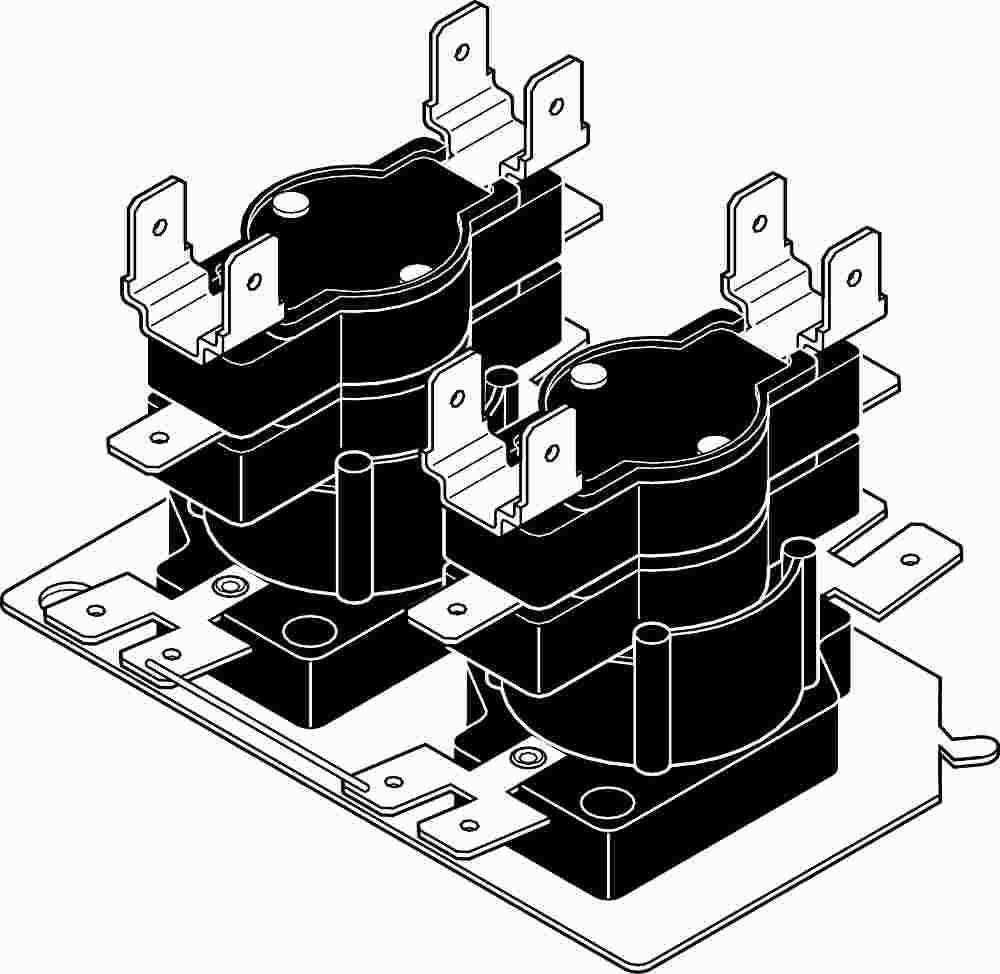 Garrison® Double-timing 4-switch Fan And Electric Heat Sequencer, 24 Volts