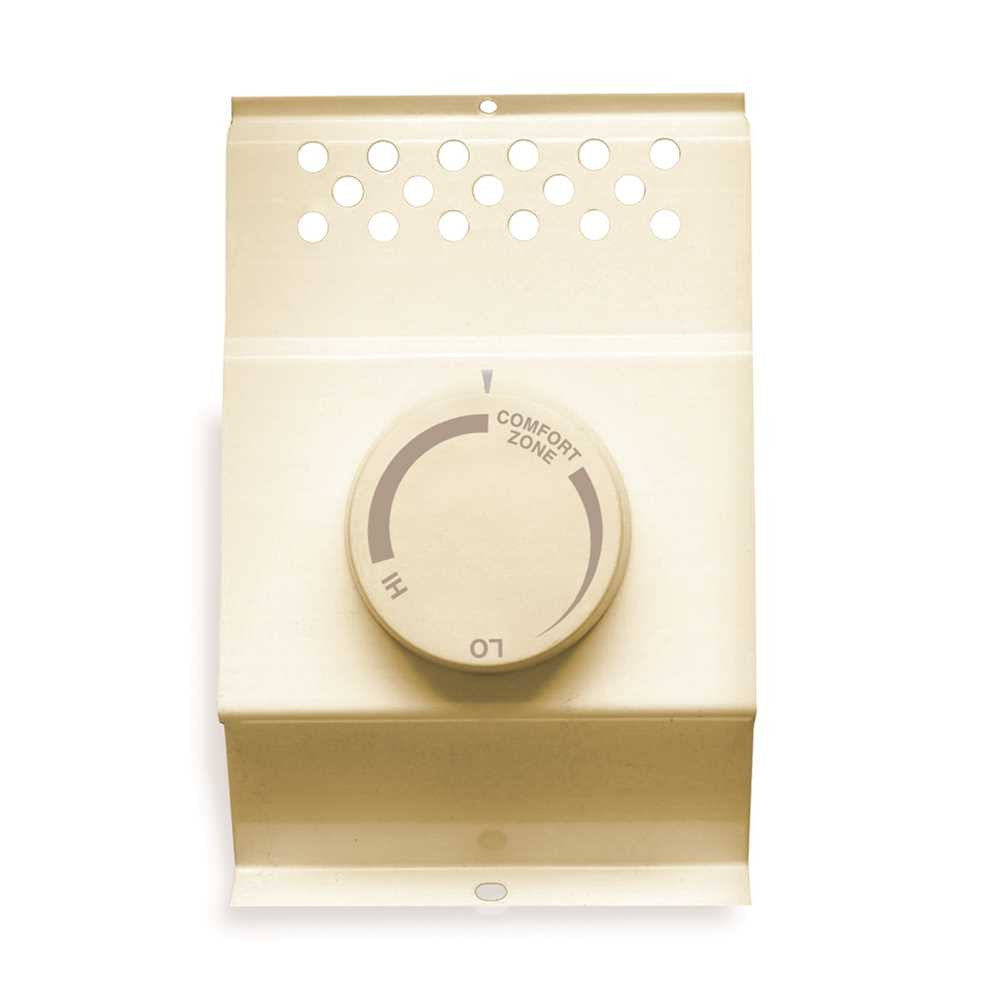 Cadet® Single-pole Baseboard Thermostat, Almond