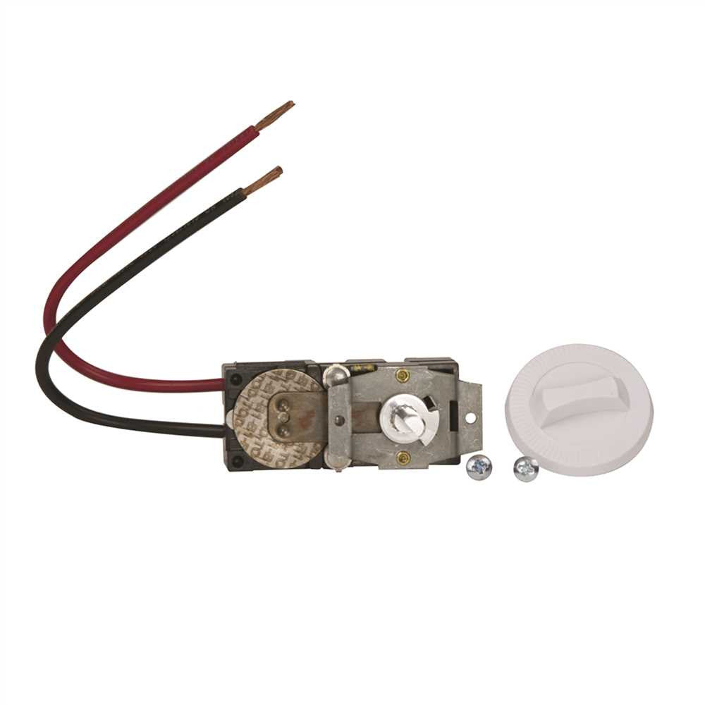 Cadet® Single-pole Thermostat Kit For Com-pak Plus Heater, 22 Amps, White