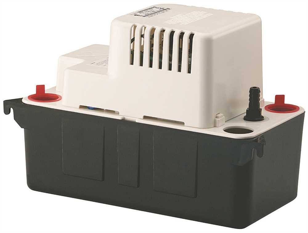 Little Giant® Automatic Condensate Removal Pump With 6-foot Cord, 1-50 Hp, 1.0 Amp, 65 Gph, 4.8 Lbs. (safety Switch Included)