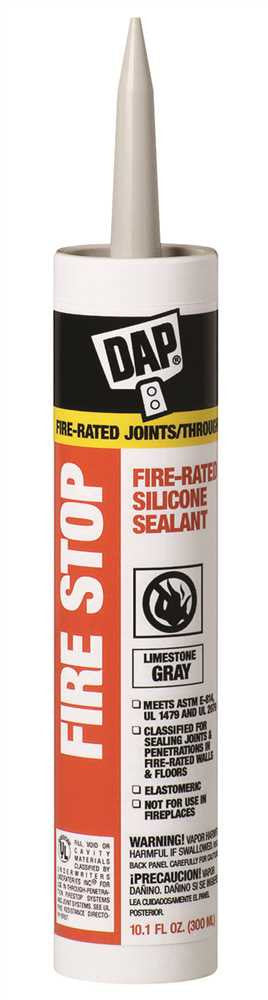 Dap® Fire Stop Sealant 10.1 Oz. Tube