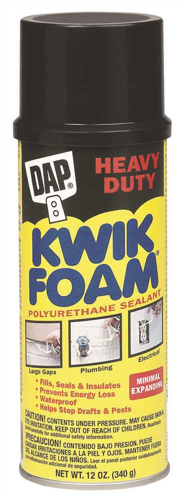 Dap® Kwik Foam Polyurethane Insulating Sprayfoam Sealant, 12 Oz.