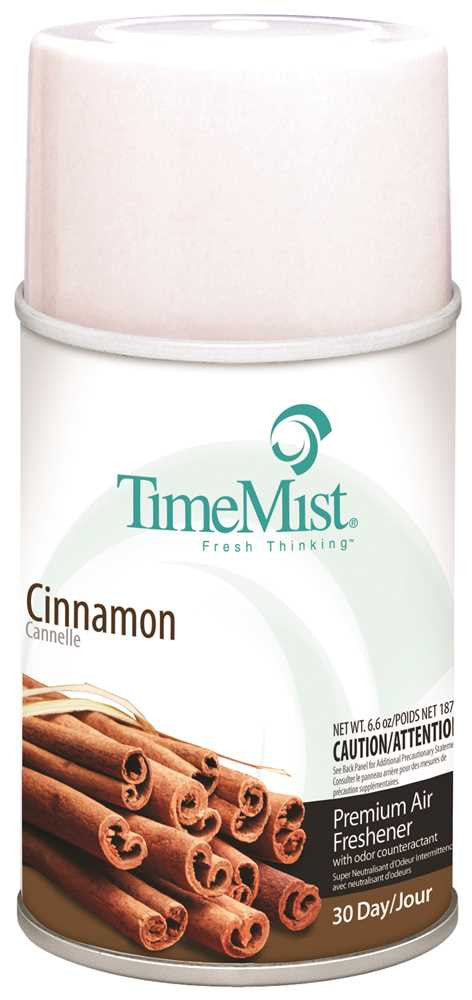 Timemist® Air Freshener, Premium Meter Refill, Cinnamon, 6.6 Oz.