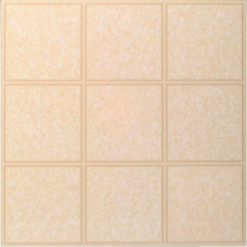 Armstrong® Caliber Vinyl Self-adhesive Floor Tile, Caliber Bardwin Almond, 12x12", .080 Gauge